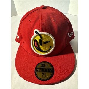 New‎ Era 59fifty Yums Red Men’s Fitted Size 7-3/8. D